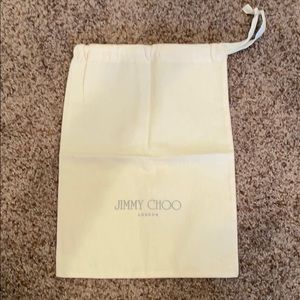 Never used Jimmy Choo shoe dust bag